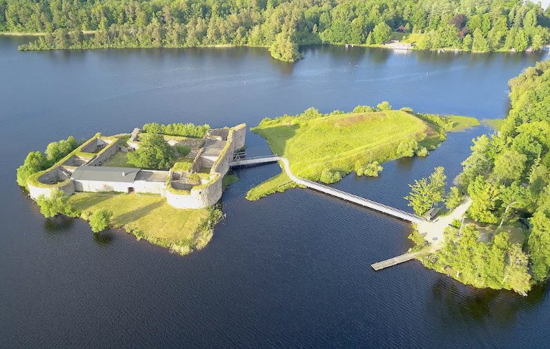 Kronoberg Castle Ruin, Växjö, Sweden, Sweden